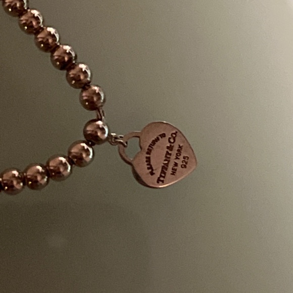 Tiffany Blue Heart Tag Bracelet - Picture 4 of 4